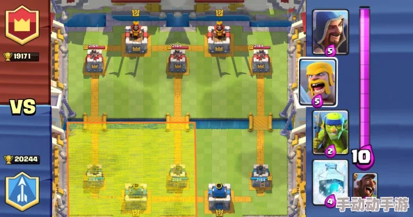 皇室战争革新竞技：2V2终极对决，解锁突然死亡模式下的无敌卡牌搭配策略