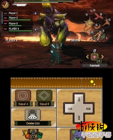 3DS怪物猎人游戏中踢脚操作具体按键指南与技巧分享