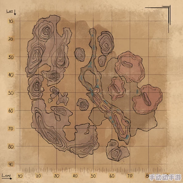 方舟生存进化：焦土与其他地图规模对比，揭秘哪片领地最为辽阔浩瀚？