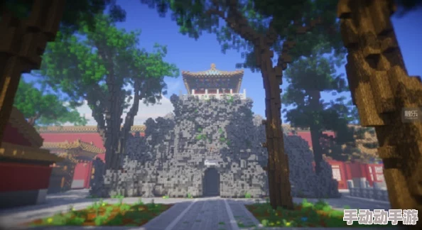 暴躁老外玩Minecraft中国，竟然建造出真实的长城，引发全球玩家热议和赞叹！