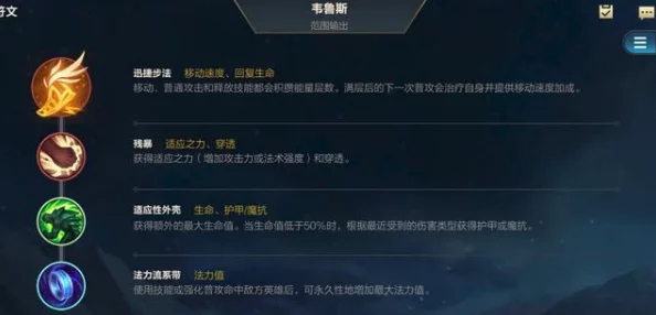 韦鲁斯ap出装解析与技巧：提升输出效率与战斗策略分享