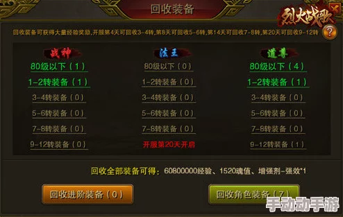 烈火战歌装备获取攻略及神威炼狱系统全面简介