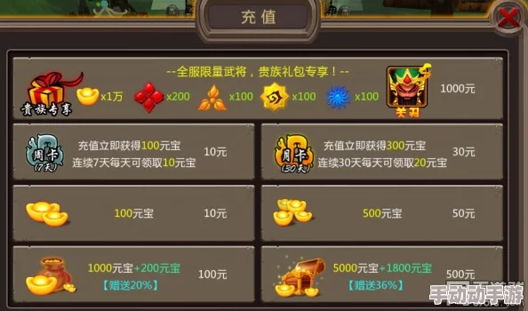 萌将冲冲冲全面元宝获取攻略：快速累积财富技巧解析