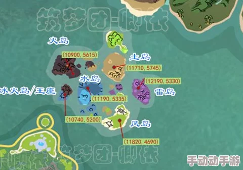 创造与魔法游戏中幽冥岛位置详解及坐标指南：全面了解550.382, 541.341