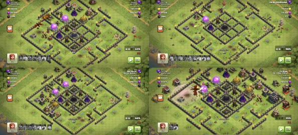 部落冲突九本玩家高效刷火墙技巧：日常护黑阵布局策略分享与解析