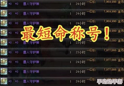 DNF玩家必看！惊喜消息：当前版本最强称号选择指南大揭秘！